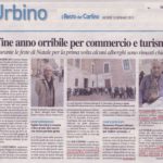 Urbino fine anno orribile per turismo e commercio